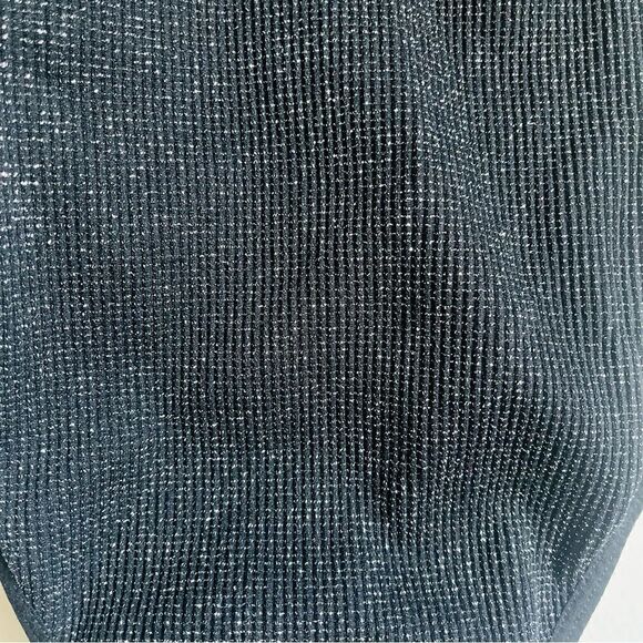 OUT FROM UNDER UO Black Sparkle V Neck Bodysuit S - Picture 3 of 6